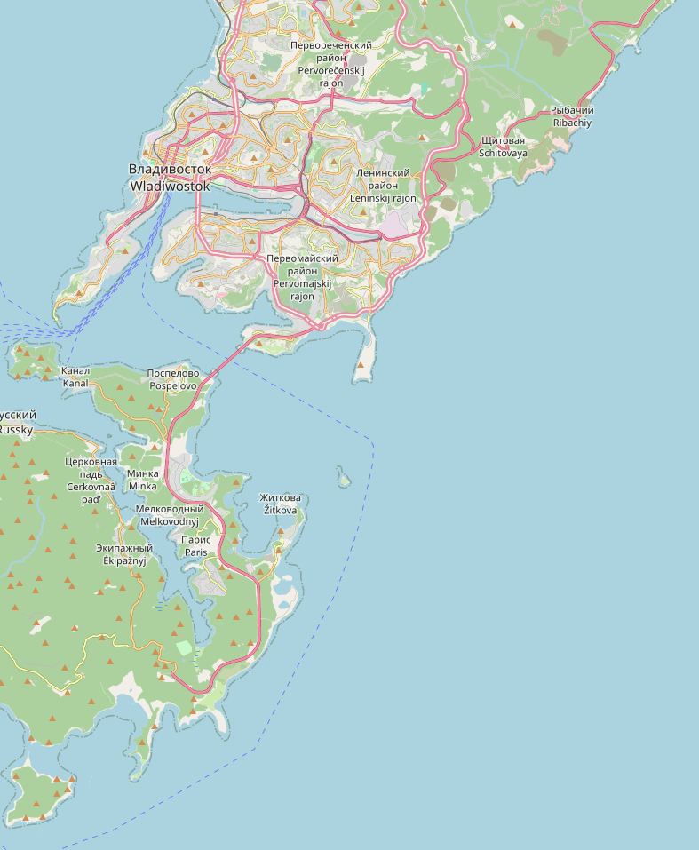 海参崴全局地图